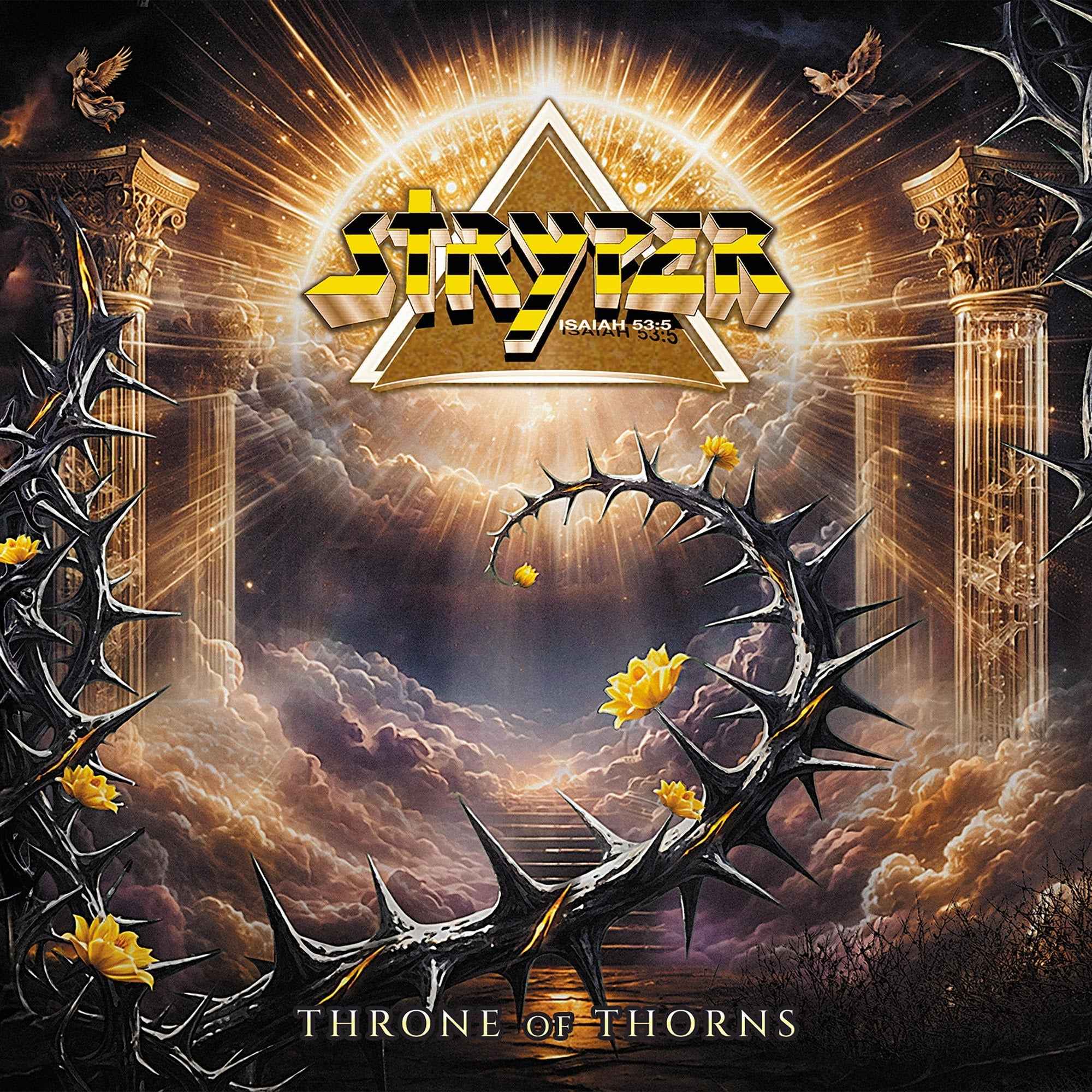 PRE-ORDER Stryper - Throne Of Thorns (Indie Exclusive) [Red Vinyl] Vinyl Record