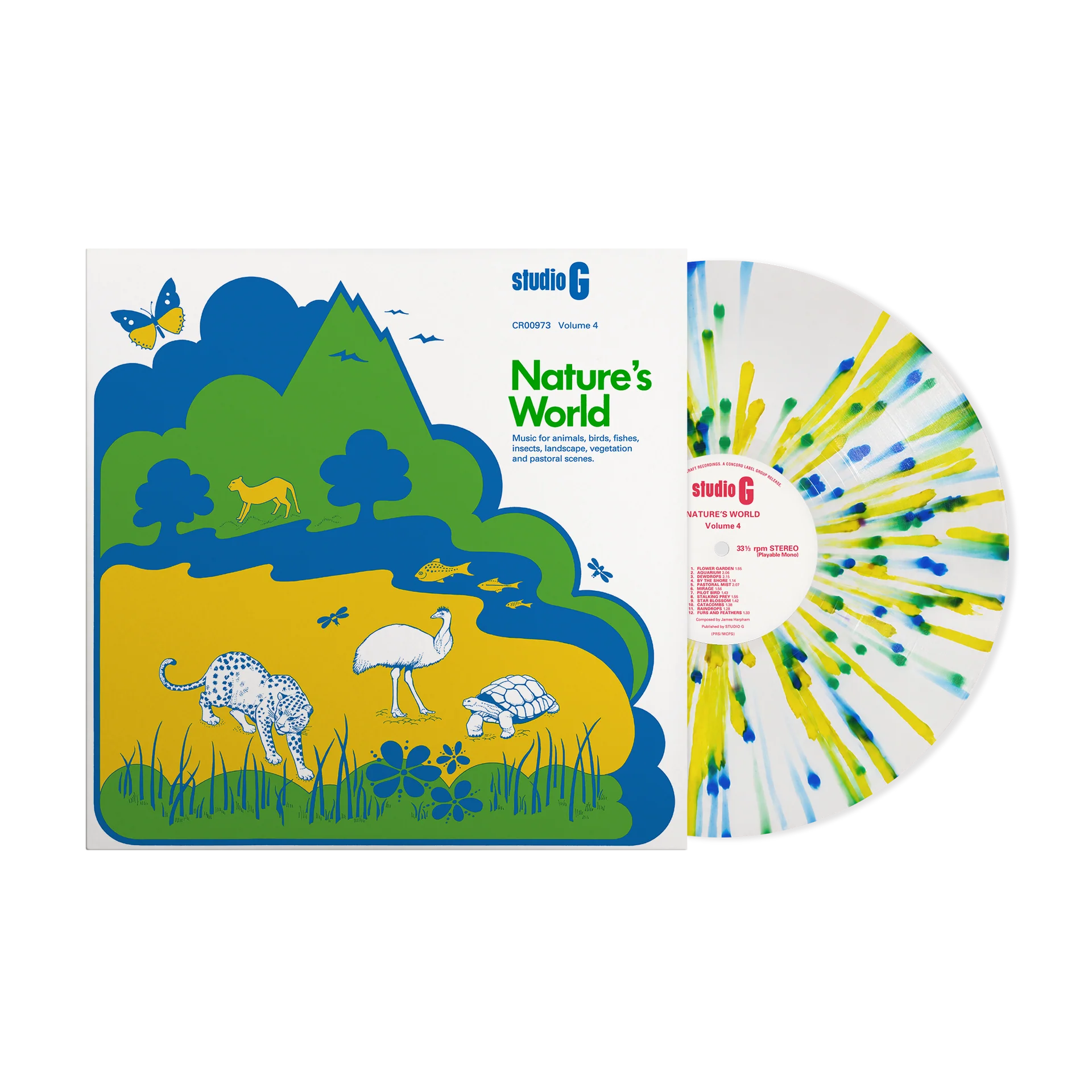 PRE-ORDER Studio G - Nature'S World (Jazz Dispensary Series) [Multicolor Splatter LP] Vinyl Record