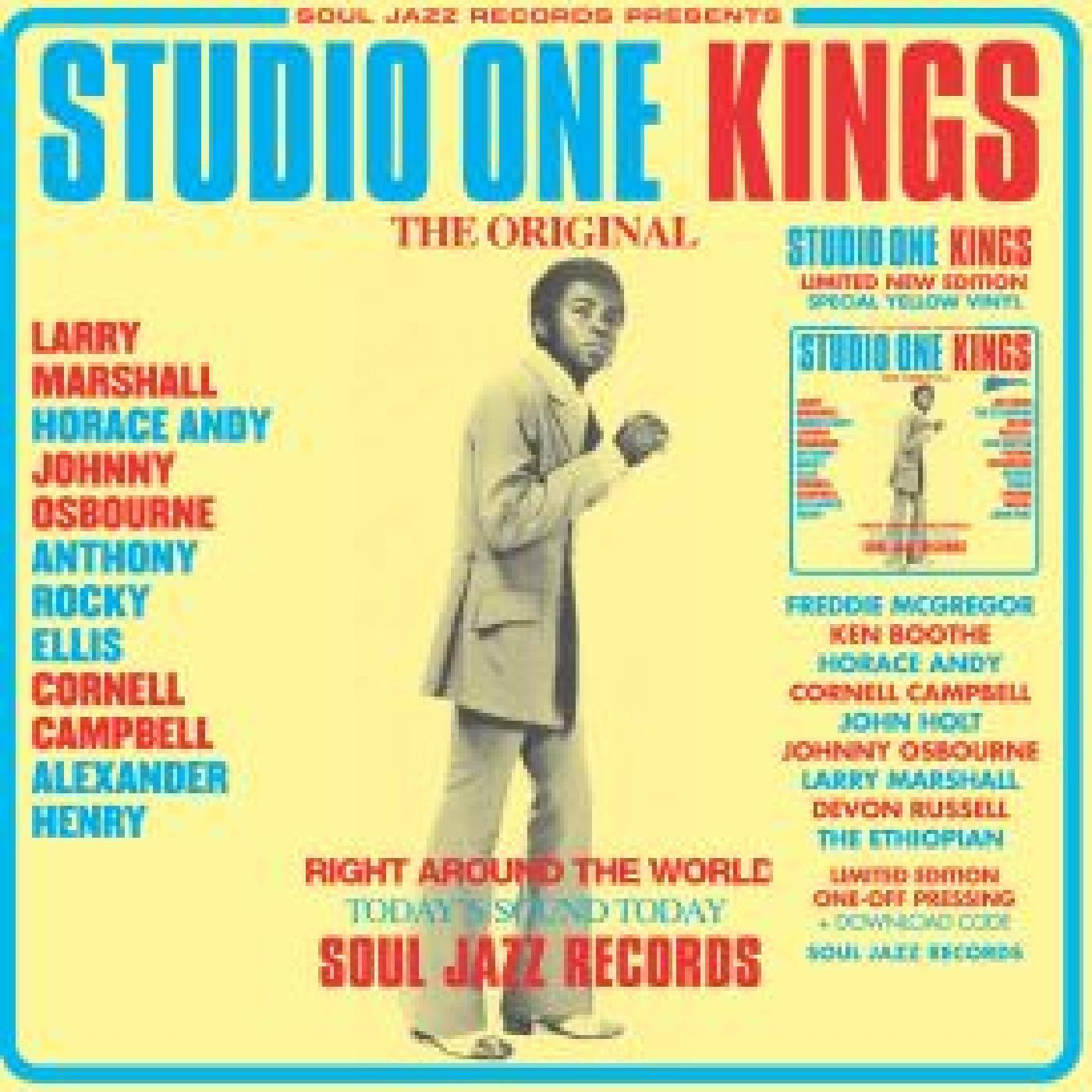 Soul Jazz Records Presents STUDIO ONE KINGS (RSD11.24.23) Vinyl Record