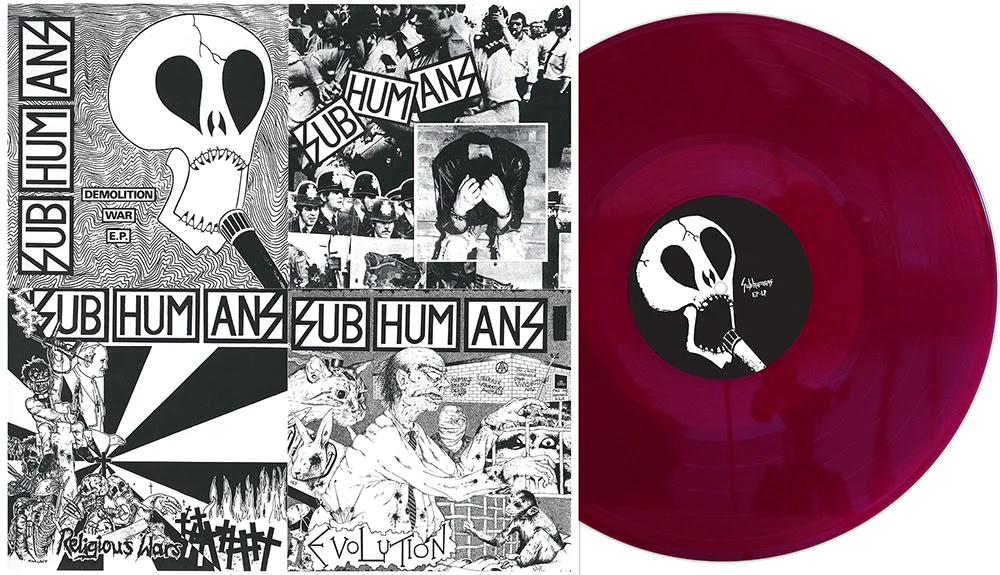 Subhumans - EP-LP (Indie Exclusive, Deep Purple Vinyl) Vinyl Record