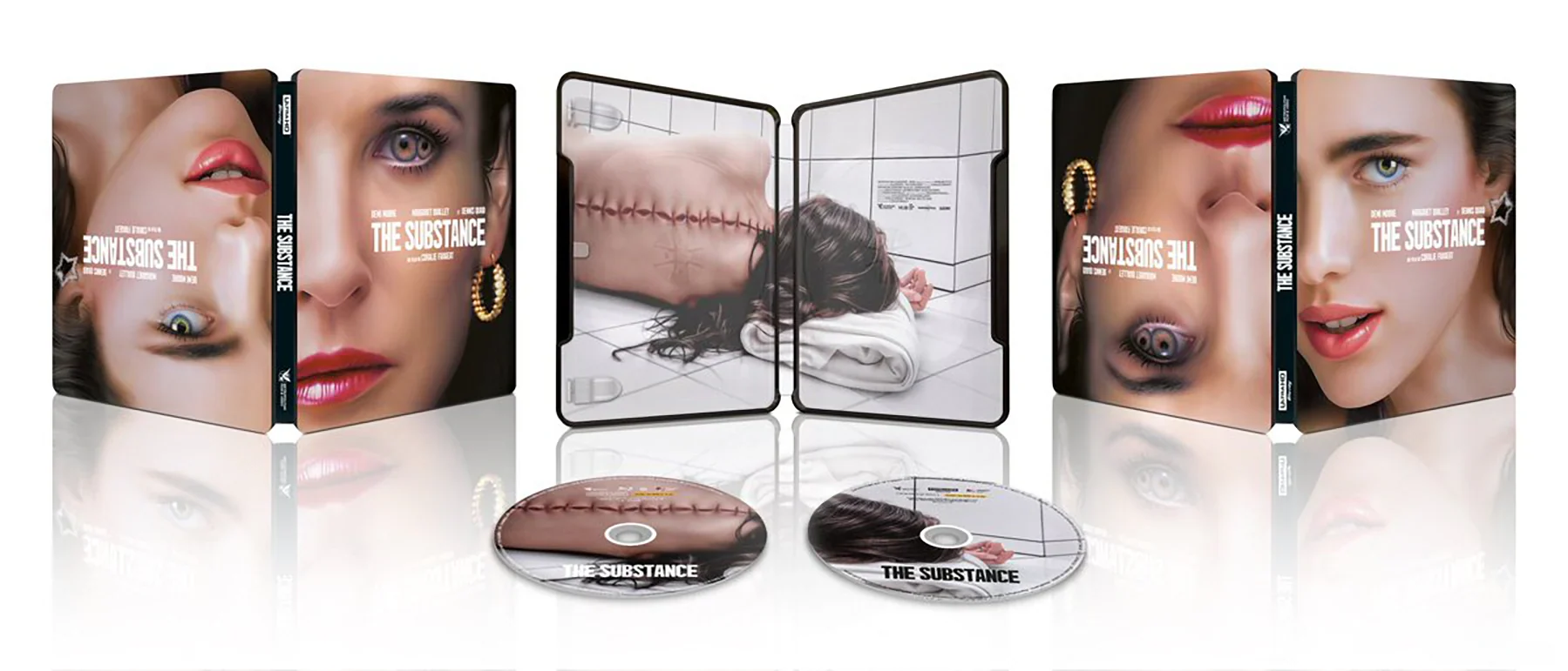 The Substance - Limited Edition Steelbook (4K Ultra HD + Blu-ray)