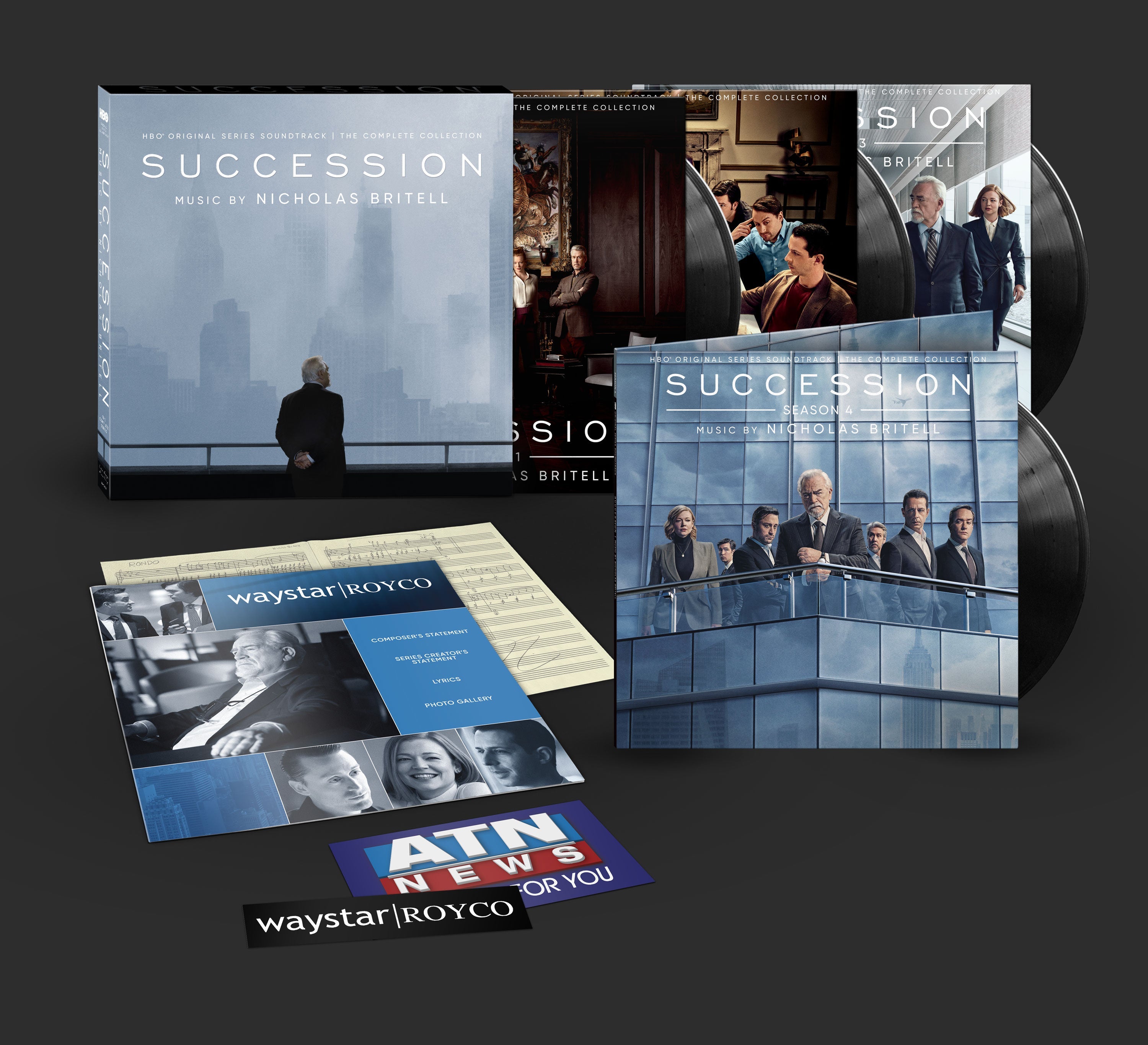 Succession: The Complete Collection (5LP) Vinyl Record