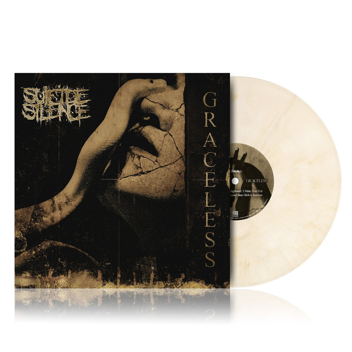 PRE-ORDER: Suicide Silence - Graceless (Indie Exclusive) [Caramel Cream Vinyl] Vinyl Record