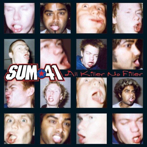Sum 41 All Killer No Filler (Limited Edition, Blue & Black Colored Vinyl) Vinyl Record