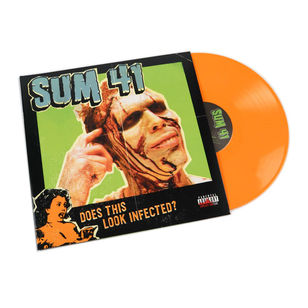 Sum 41 Does This Look Infected [Explicit Content] (Limited Edition, Orange Vinyl, Bonus Tracks) Vinyl Record