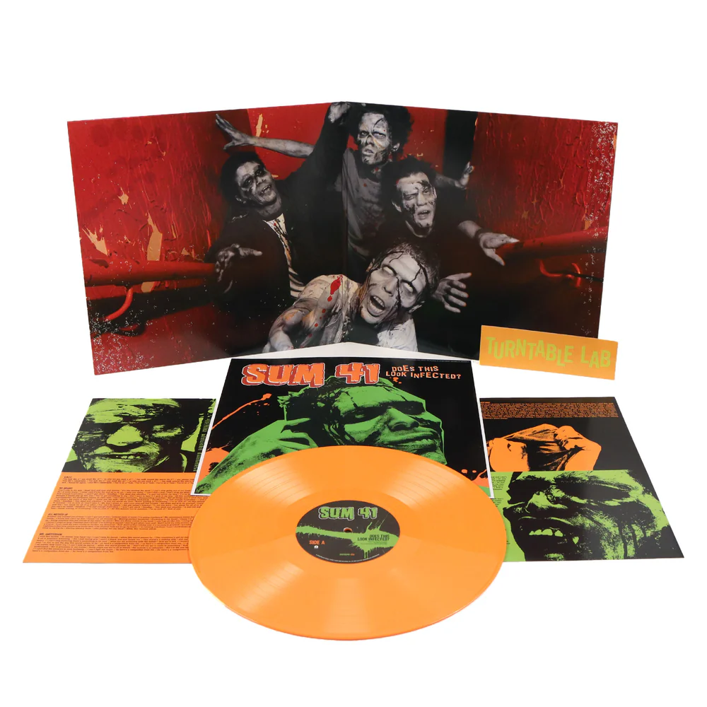 Sum 41 Does This Look Infected [Explicit Content] (Limited Edition, Orange Vinyl, Bonus Tracks) Vinyl Record