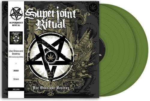 Superjoint Ritual - Use Once And Destroy (IEX, Green, Anniversary) Vinyl Record
