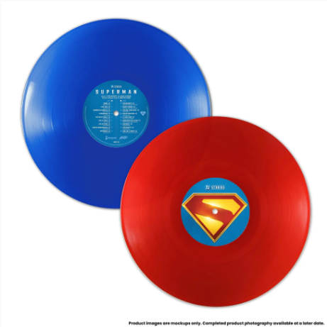 Superman (Original Motion Picture Soundtrack) (Red and Blue Vinyl) Vinyl Record
