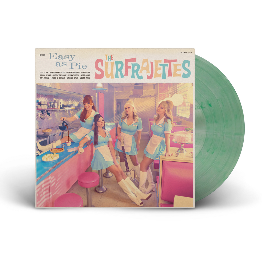 Surfrajettes, The Easy As Pie ("Key Lime" Colored Vinyl) Vinyl Record