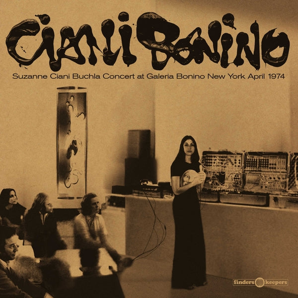 Buchla Concert At Galeria Bonino New York April 1974 Vinyl Record