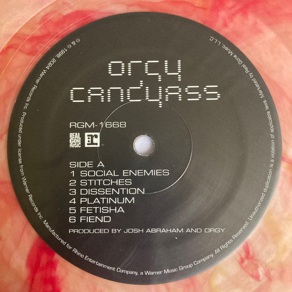 Candyass (CLEAR W/ RED AND YELLOW SWIRL VINYL) | Mint (M) Mint (M)