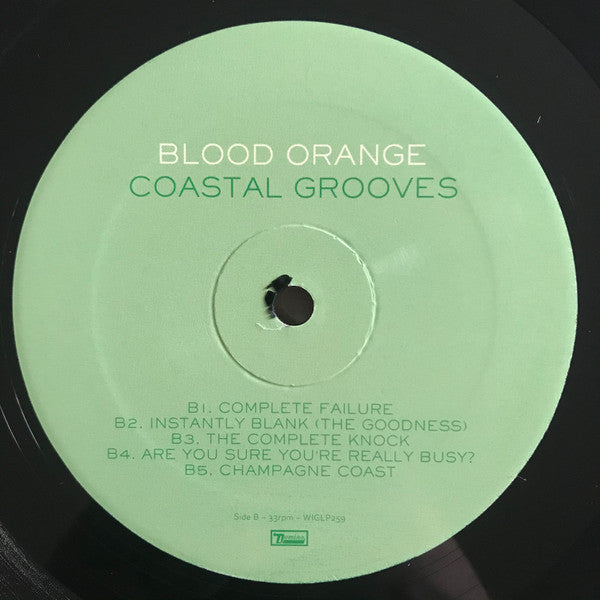 Blood Orange (2) - Coastal Grooves (VINYL) | Mint (M) Mint (M)