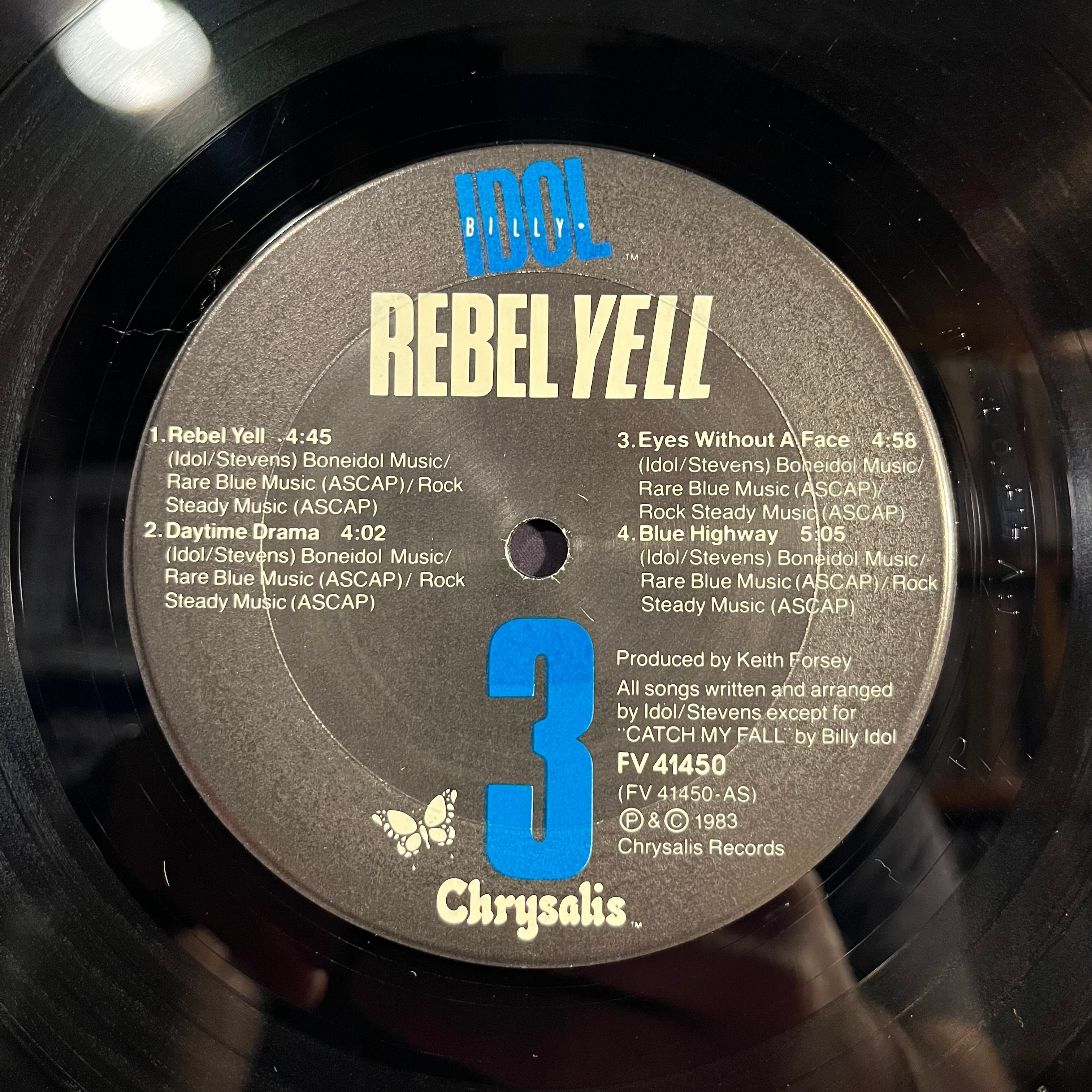 Billy Idol - Rebel Yell *CARROLLTON* | Very Good Plus (VG+) Very Good Plus (VG+)
