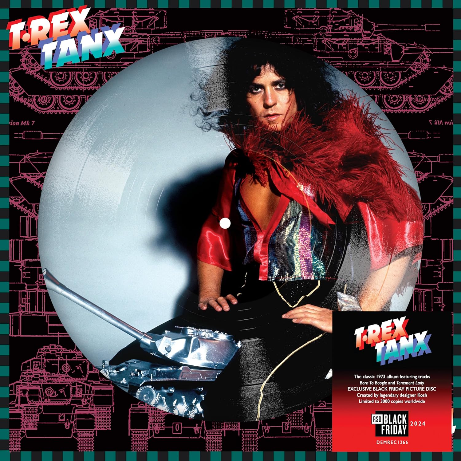 Tanx (Limited Edition, Picture Disc Vinyl) (Black Friday 2024) Vinyl Record