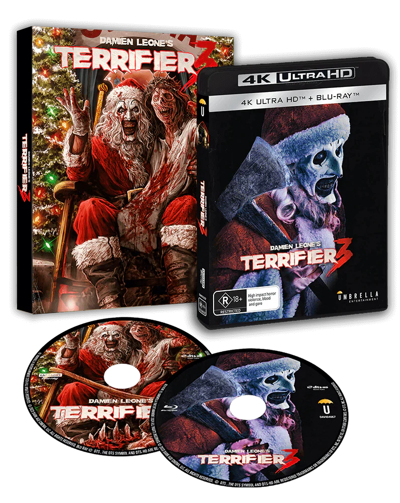 Terrifier - Art Attack 4 Film Collector’s Edition Boxset W/ Collectibles (4K Ultra HD + Blu-ray)