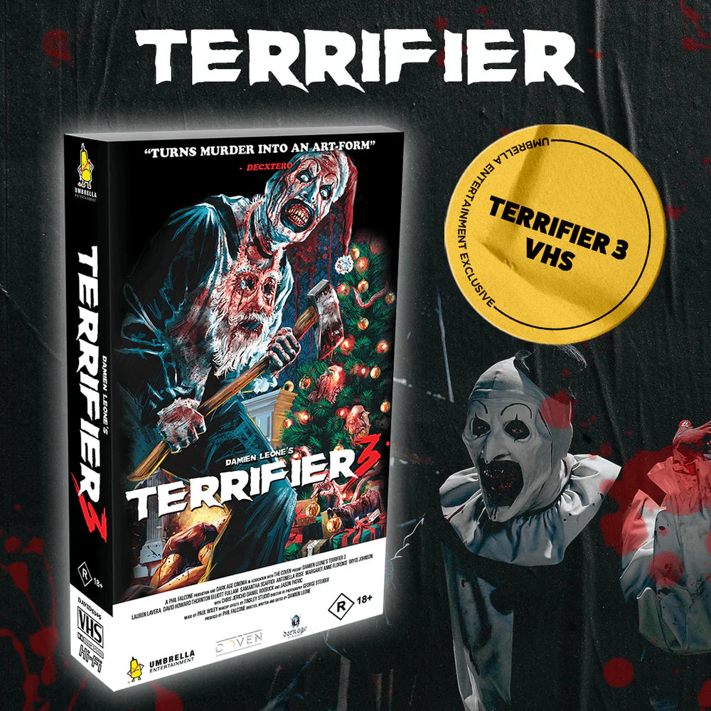 Terrifier - Art Attack 4 Film Collector’s Edition Boxset W/ Collectibles (4K Ultra HD + Blu-ray)