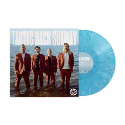 TAKING BACK SUNDAY - 152 [Blue/White Marbled Lp] Vinyl Record