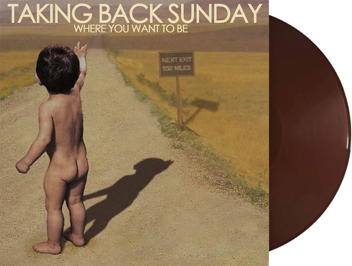 TAKING BACK SUNDAY Where You Want to Be (Indie Exclusive, Limited Edition, Brown Vinyl) Vinyl Record