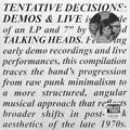 Tentative Decisions: 1974-1976 [Lp + 7"] [RSD 11.28.25] Vinyl Record