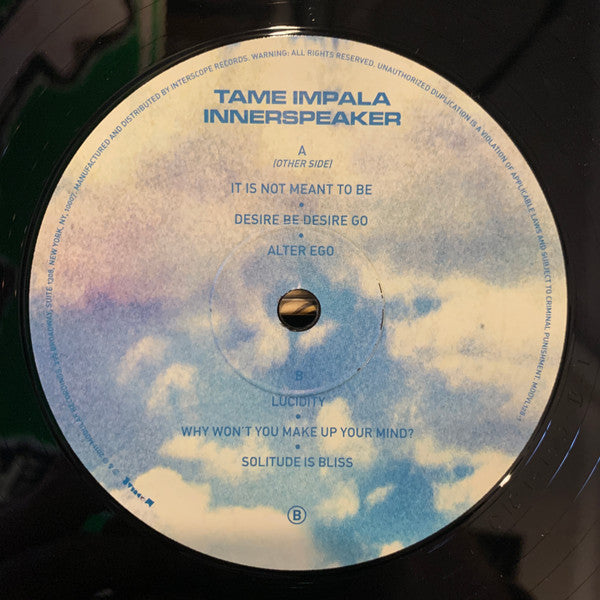 Tame Impala - Innerspeaker | Mint (M) Mint (M)