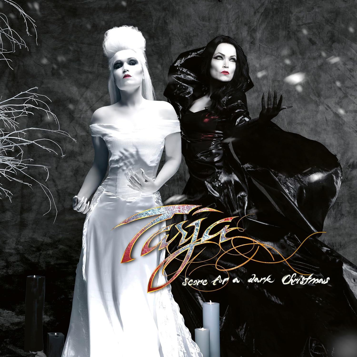 Tarja - Score For A Dark Christmas (Limited Edition, 180 Gram Opaque White & Black Marble Colored Vinyl) (2 Lp's) Vinyl Record