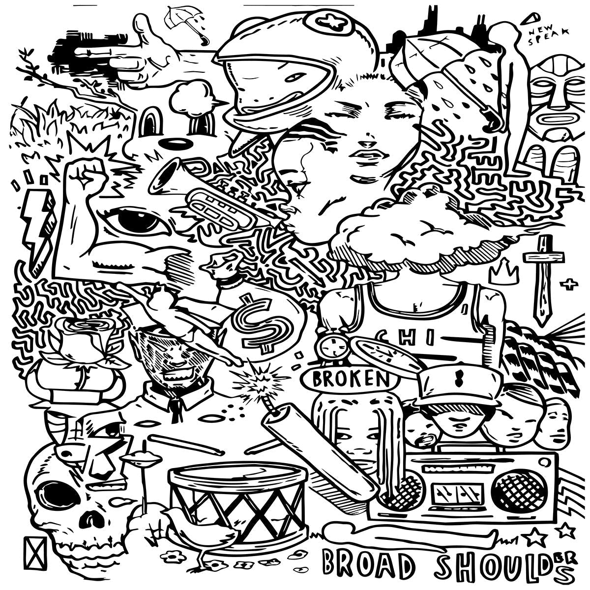 Broad Shoulders Vinyl Record