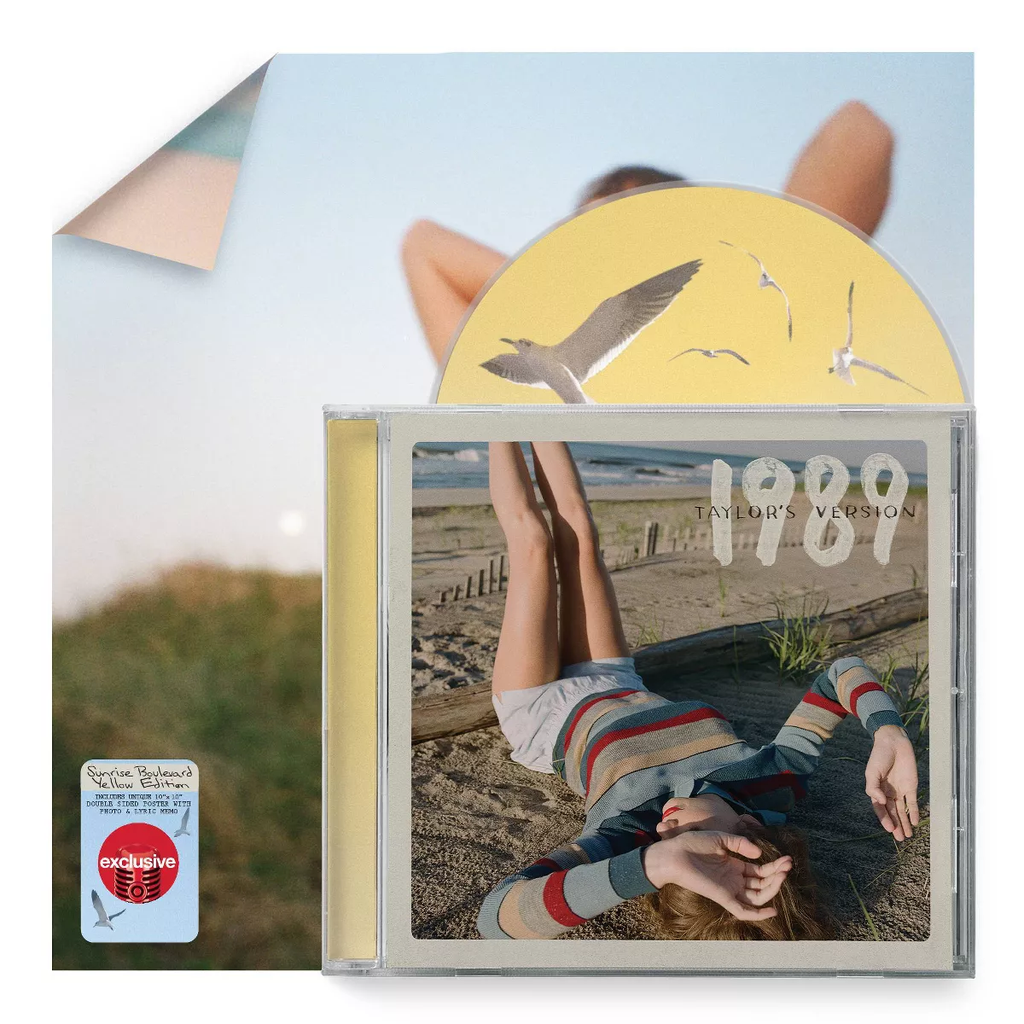 1989: Taylor's Version (Sunrise Boulevard Yellow Deluxe Poster Edition) Music CD