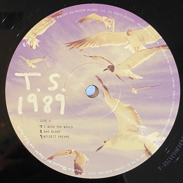 Taylor Swift 1989 Big Machine Records, Big Machine Records 2xLP, Album, Gat Mint (M) Mint (M)