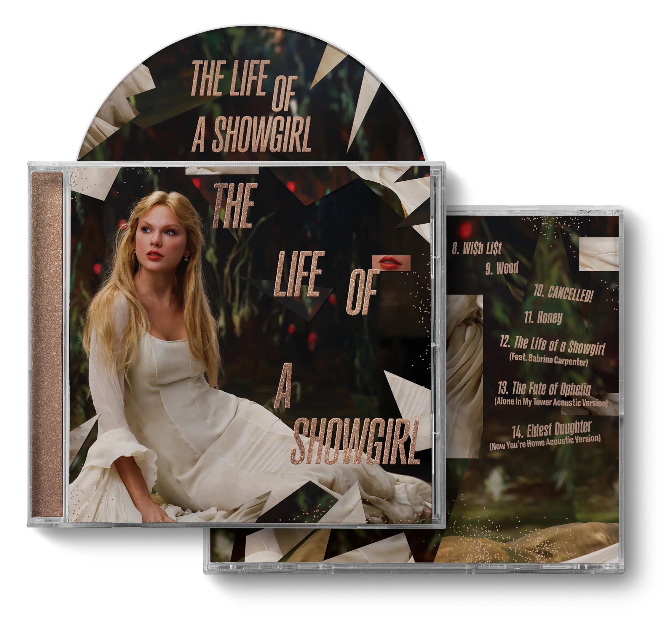 The Life Of A Showgirl [Alone In My Tower Acoustic Version](CD) | Mint (M) Mint (M)
