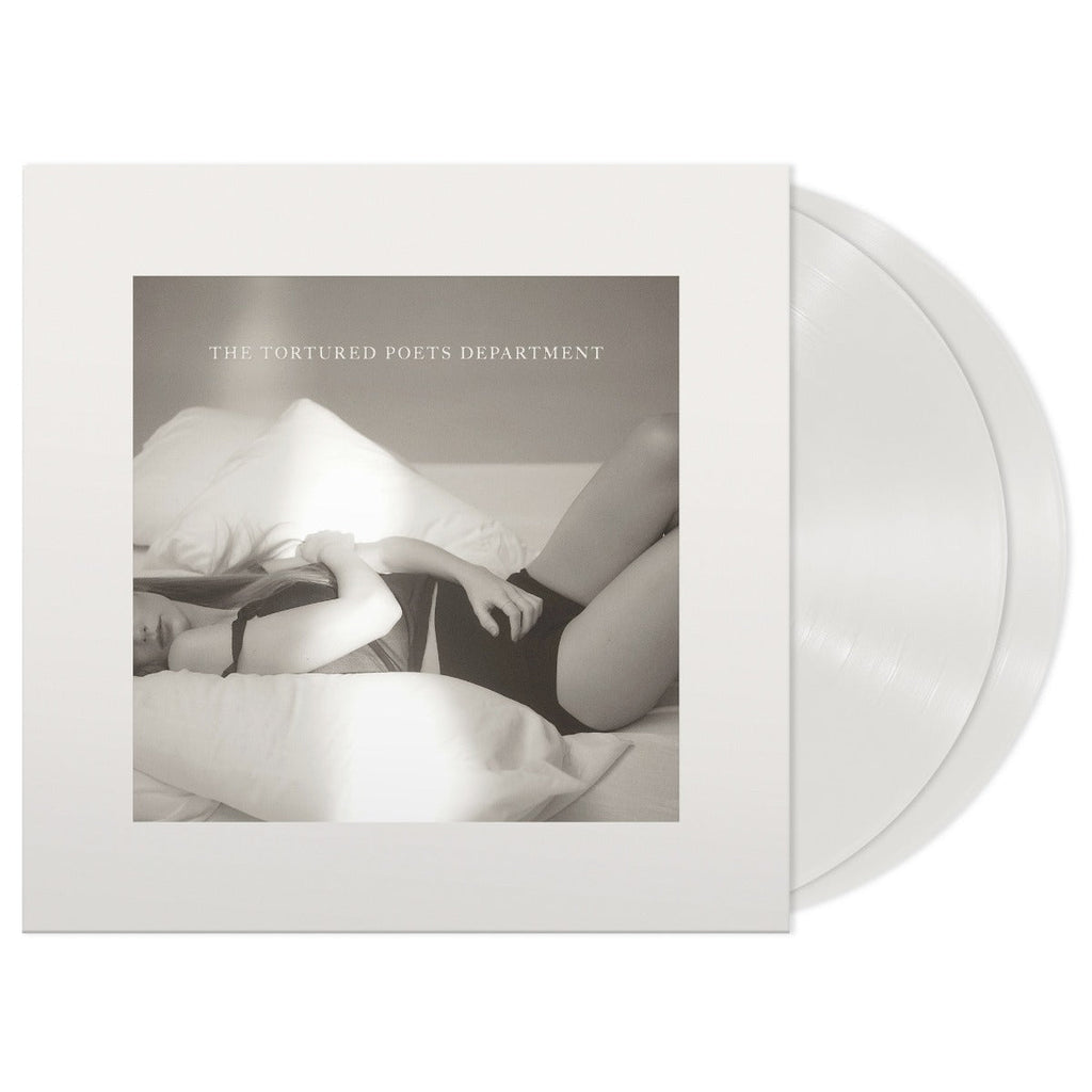 Taylor Swift THE TORTURED POETS DEPARTMENT [Ghosted White 2 LP] Vinyl Record