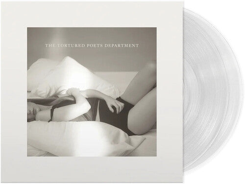 Taylor Swift Tortured Poets Department (Limited Edition, Bonus Track, Phantom Clear Vinyl) [Import] (2 Lp's) Vinyl Record
