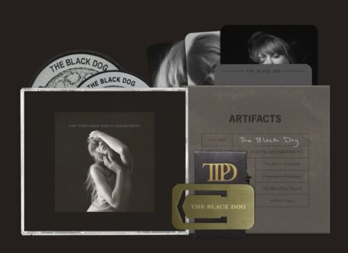 Tortured Poets Department: The Black Dog (Limited Deluxe Collector's Edition) [Import] Music CD