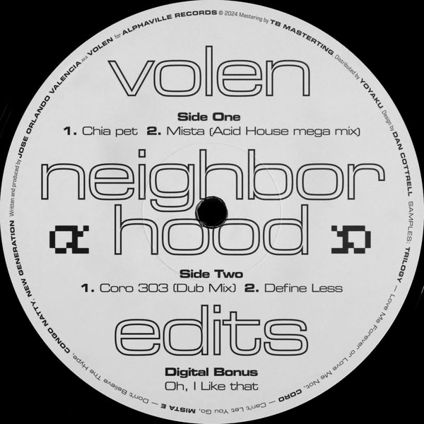 Volen - (PRESALE 5/25/26) Neighborhood Edits (VINYL) | Mint (M) Mint (M)