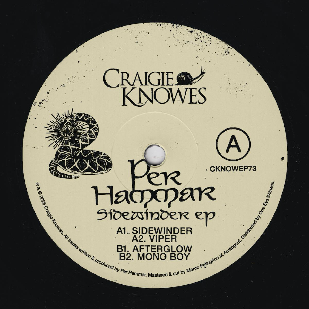 Per Hammar - (PRESALE 5/8/26) Sidewinder EP (VINYL) | Mint (M) Mint (M)
