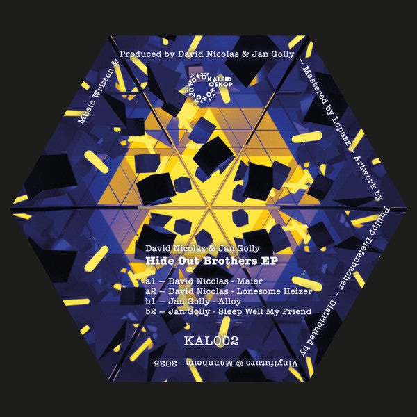 Hide Out Brothers EP (VINYL 12") | Mint (M) Mint (M)