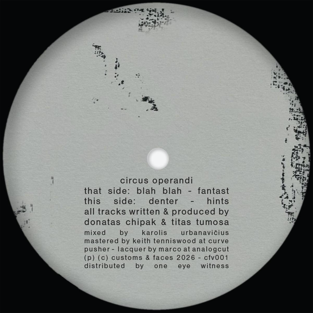 Circus Operandi - CFV001 (VINYL) | Mint (M) Mint (M)
