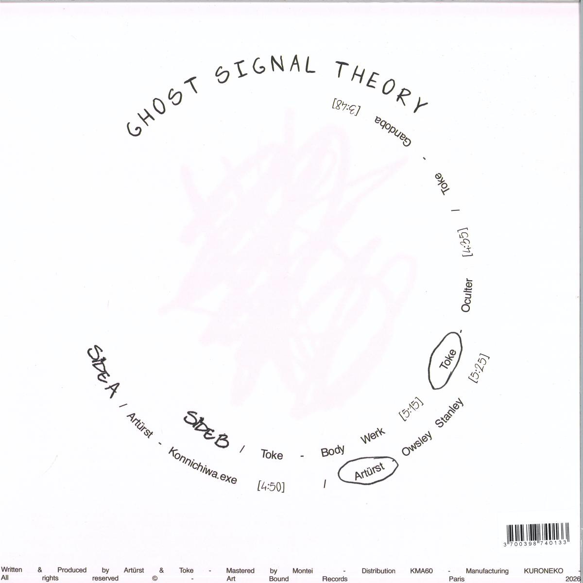Artürst, Toke - (PRESALE 5/8/26) Ghost Signal Theory (VINYL) | Mint (M) Mint (M)