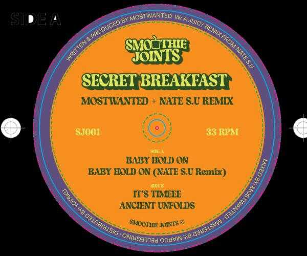 MostWanted - (PRESALE 6/11/26) Secret Breakfast (VINYL) | Mint (M) Mint (M)