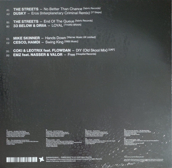The Streets - Fabric Presents The Streets (2xVINYL) | Mint (M) Mint (M)