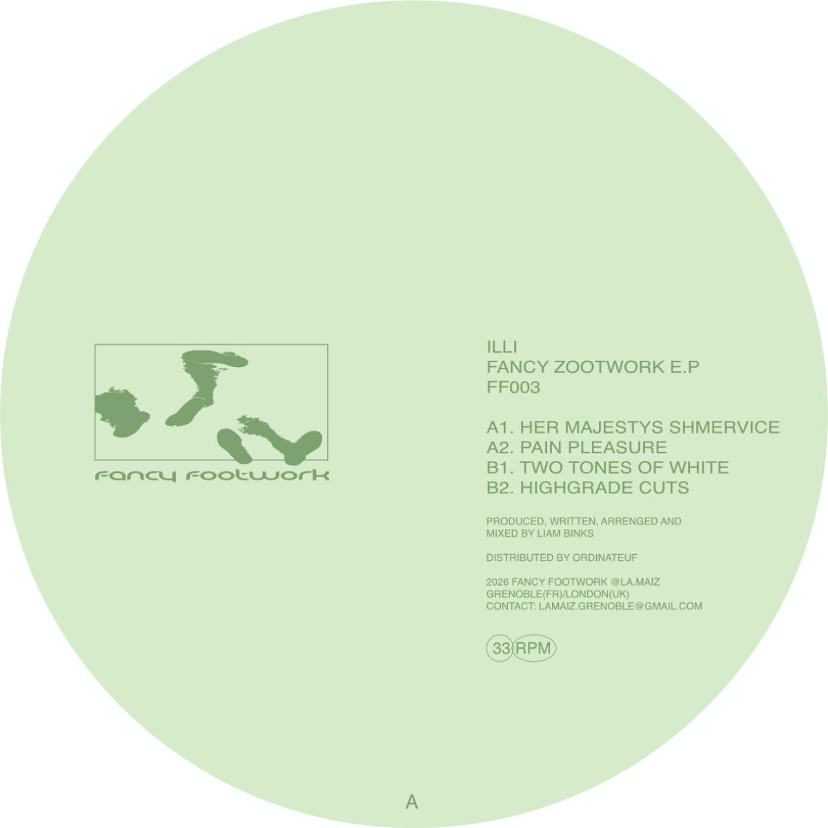 Illi - (PRESALE TBD) Fancy Footwork (VINYL) | Mint (M) Mint (M)