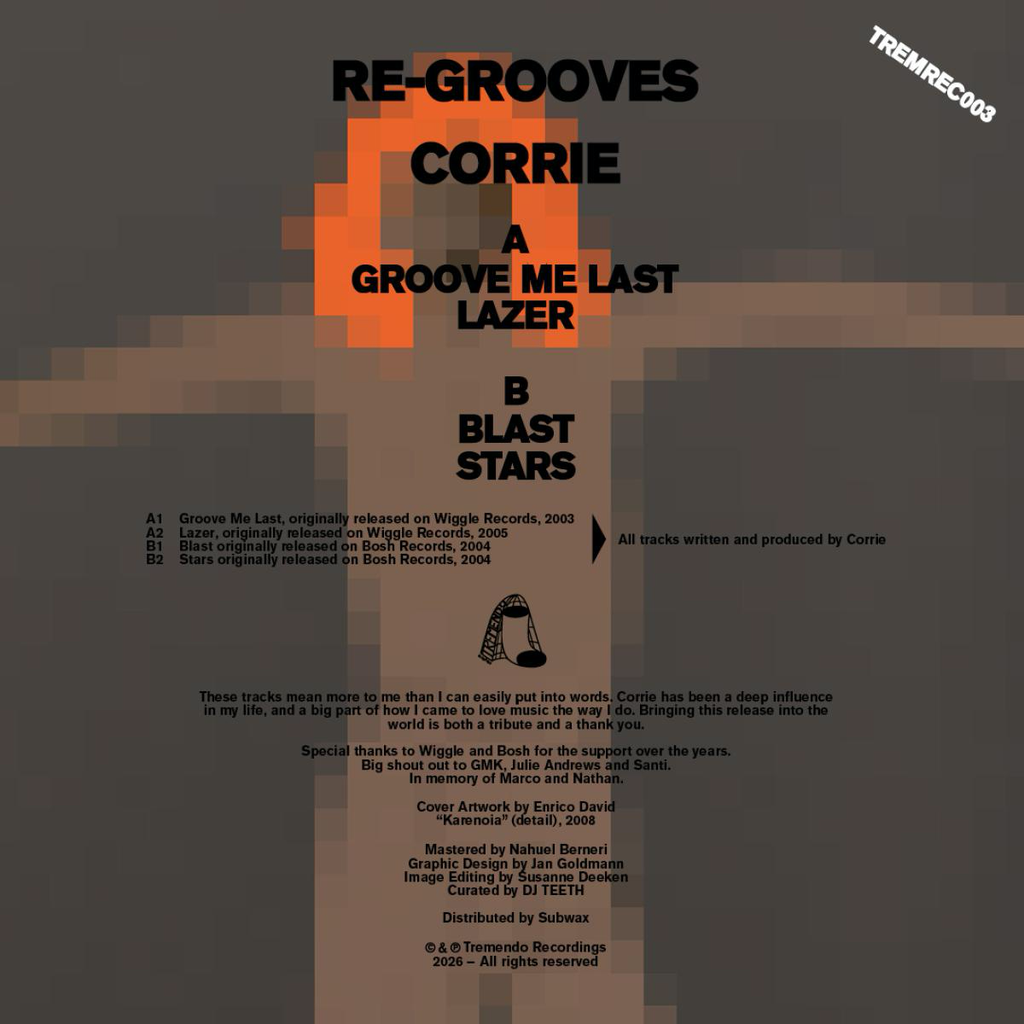 Corrie - (PRESALE TBD) Re-Grooves (VINYL) | Mint (M) Mint (M)