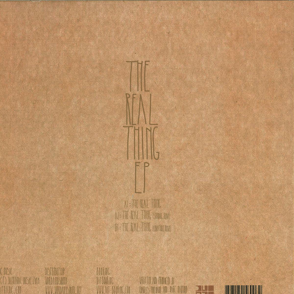 The Real Thing EP | Mint (M) Mint (M)