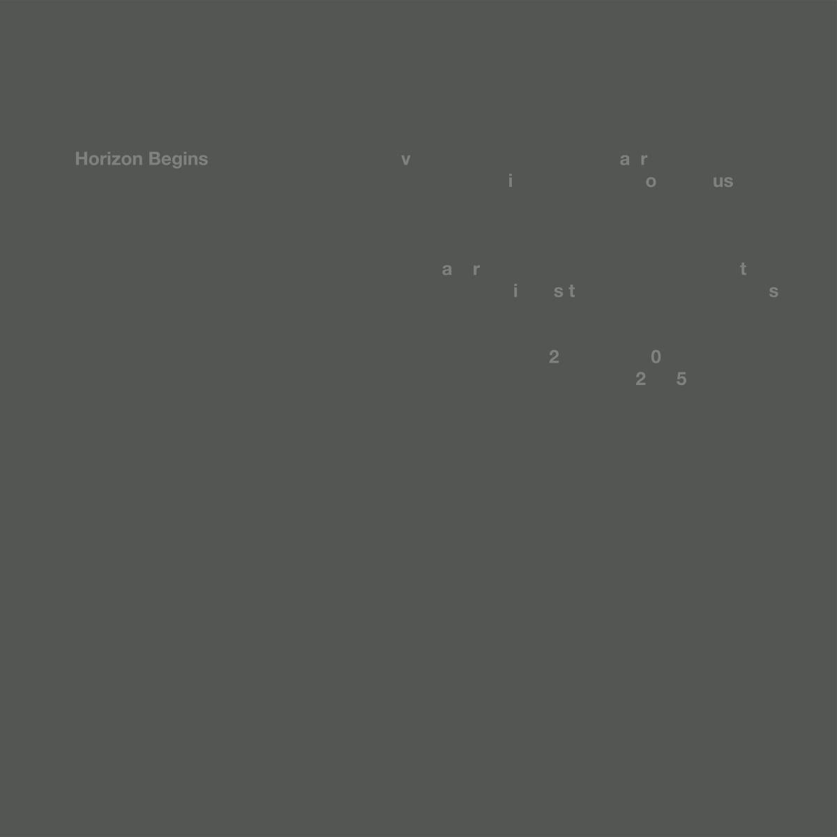 Horizon Begins 1 (2xVINYL) | Mint (M) Mint (M)