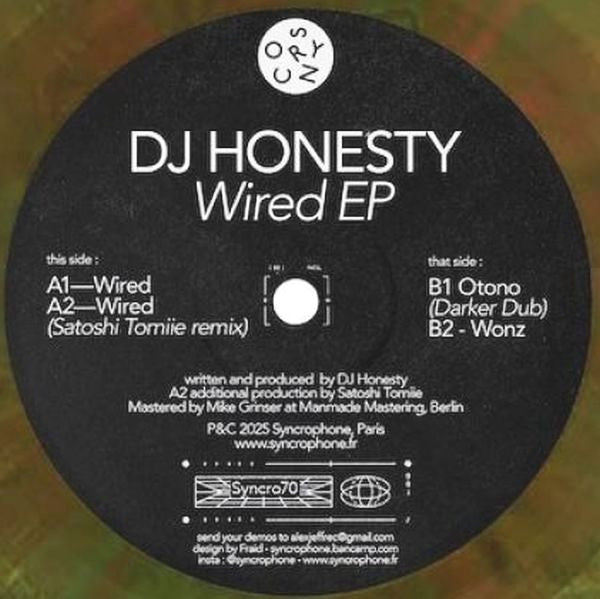 Honesty - Wired EP (COLOR VINYL) |