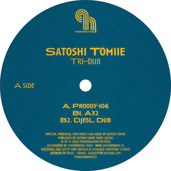 Tri-Dub (BLUE VINYL) | Mint (M) Generic