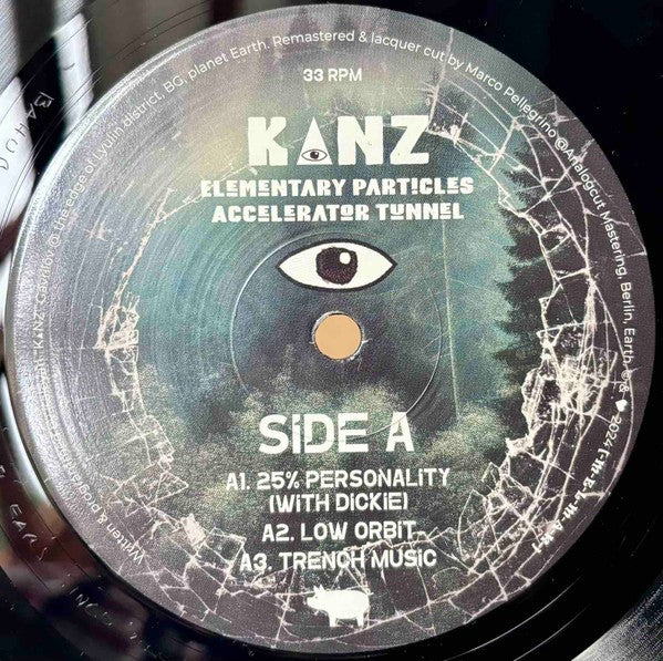 KANZ - (PRE-ORDER 4/30/26) Elementary Particles Accelerator Tunnel (VINYL) | Mint (M) Mint (M)