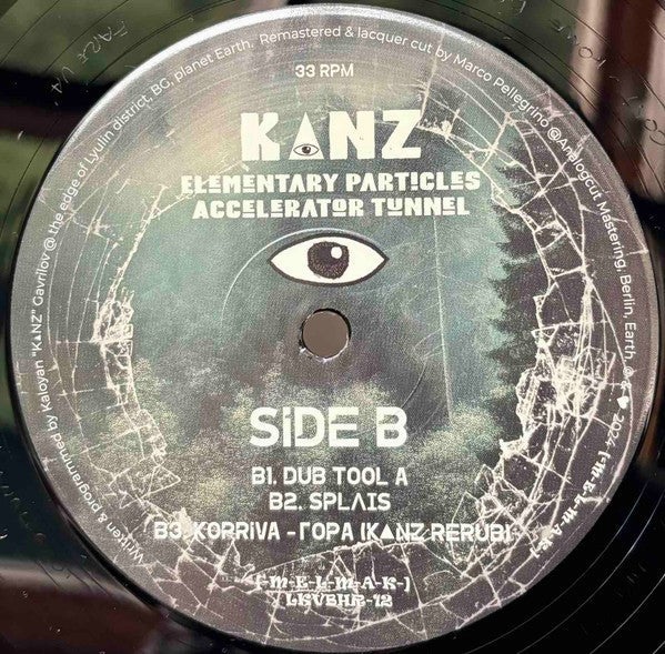 KANZ - (PRE-ORDER 4/30/26) Elementary Particles Accelerator Tunnel (VINYL) | Mint (M) Mint (M)