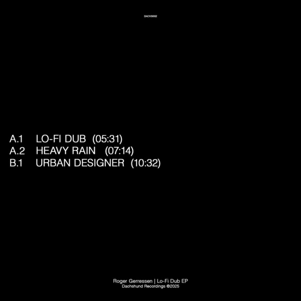 Roger Gerressen - (PRESALE 6/8/26) Lo-Fi Dub EP (VINYL) | Mint (M) Mint (M)