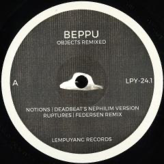 Beppu - Objects Remixed LP (VINYL) | Mint (M) Mint (M)