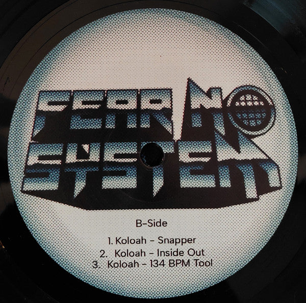 Fear No System (VINYL 12") | Mint (M) Mint (M)